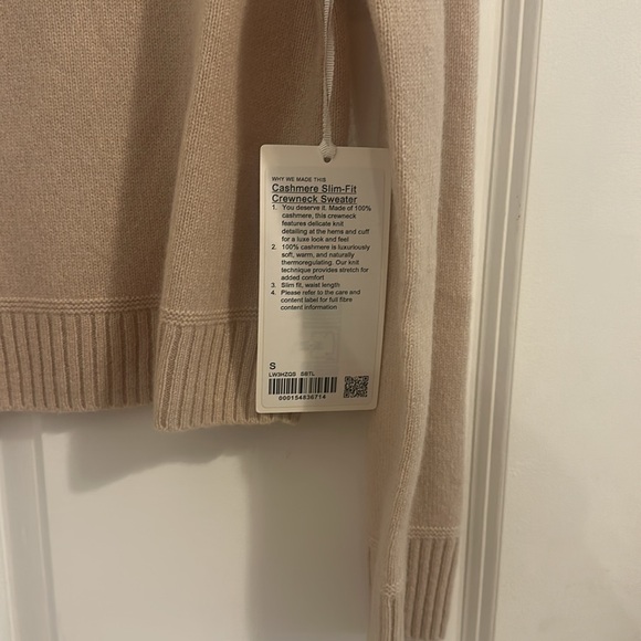Lululemon Cashmere Sweater in Bone - Picture 2 of 5